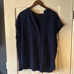 Eloquii notch collar blouse